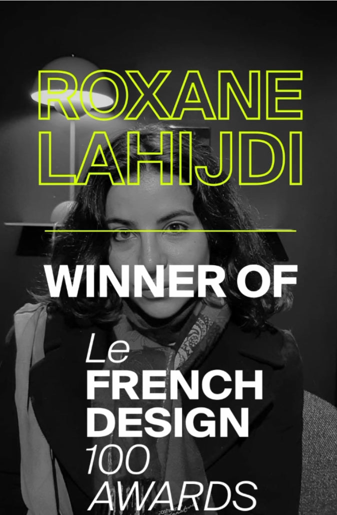 Roxane Lahidji French Designer winner of Le French Design 100 awards