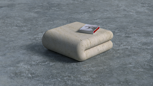 Chubby Coffee Table (Travertin)